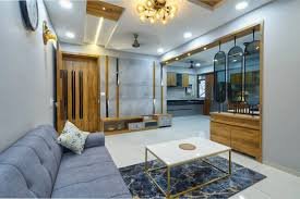 Luxury 3BHK Apartment Makeover by Interior Designers in Rajkot